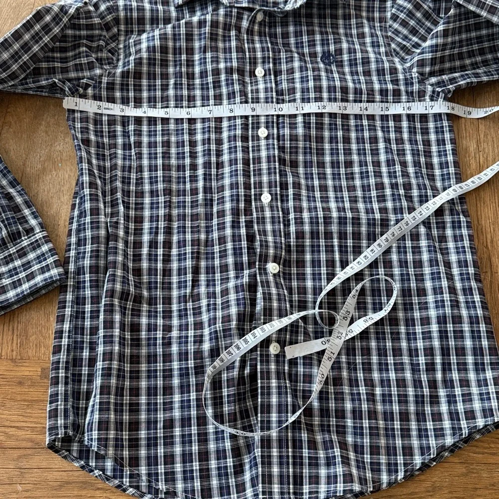 Polo Ralph Lauren Plaid Button Down Long Sleeve Shirt Boys